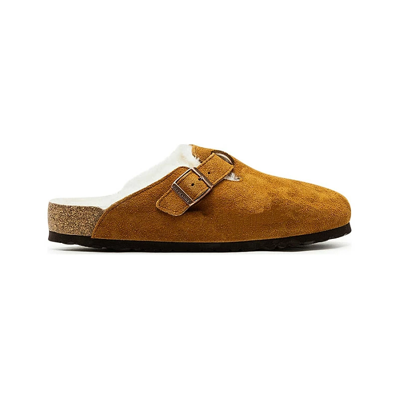 Birkenstock Boston Shearling Suede Leather 3 Birkenstock Boston Shearling Suede Leather