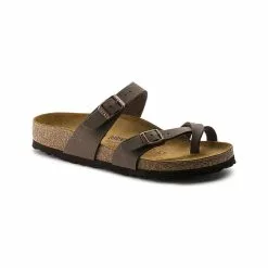 Birkenstock Mayari Nubuck Mocha Narrow Fit