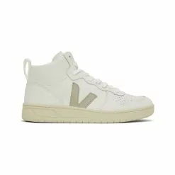 VEJA V-15 Leather (weiß / Beige)